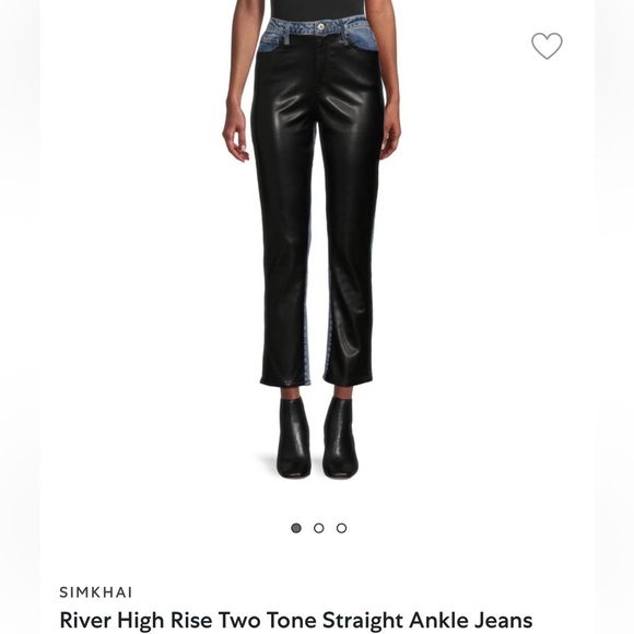 NWT Jonathan Simkhai River High Rise
Straight Jeans - Picture 9 of 10